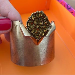 BCBG crystal cuff bracelet